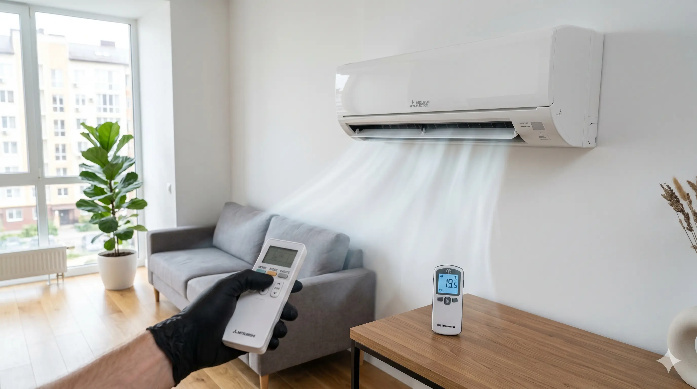 Пробный пуск кондиционера — проверка температуры и работы системы