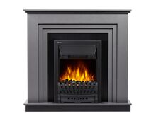 Фото Каминокомплект: Очаг Electrolux Classic EFP/P-1020LS, портал Grado Classic графит, черный  — купить в Москве