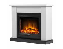 Фото Каминокомплект: Очаг Electrolux EFP/P-2720RLS, портал Canto 25 белый  — купить в Москве