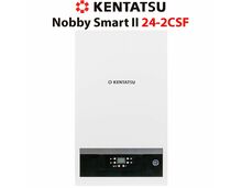 Фото Настенный газовый котел Kentatsu Nobby Smart II 24-2CSF, 24 кВт, двухконтурный, закрытая камера сгорания  — купить в Москве