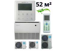 Фото QUATTROCLIMA / Сплит-система кондиционер напольно-потолочный 50 м. кв. QV-I18FG1/QN-I18UG1  — купить в Москве