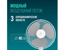 Фото Бытовой вентилятор серии RSF-1601M-WT , изображение 6 — купить в Москве