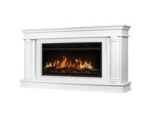 Фото Каминокомплект: Очаг Electrolux EFP/P-4220LS, портал Olympia 42/40/36, белый  — купить в Москве