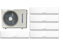 Фото Мульти сплит-система ISHIMATSU AMSN-42/5 + AMS-07 5шт.  — купить в Москве