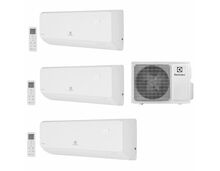 Мульти сплит-система на 3 комнаты 25+20+20 м2 Electrolux EACS/I-09+07+07 НMB/FMI-24-3/N8_ERP — фото , цена, характеристики