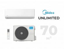 Сплит-система Midea Unlimited MSAG2-24HRN1-I/MSAG2-24HRN1-O 