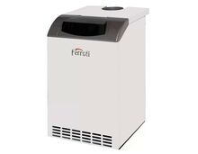 Фото Котел газовый Ferroli PEGASUS D 32 с чугунным теплообменником, напольный, 1 конт, откр. кам. сгор.  — купить в Москве