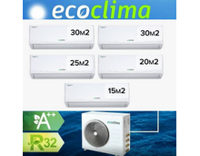 Фото Наружный блок Ecoclima, инверторная, белый, площадь 120 м?, CM5-TC42/4R2  — купить в Москве