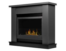 Фото Каминокомплект: Биокамин Firelight BFP/P-3020+Canto Long графит, черный  — купить в Москве