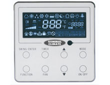 Фото Пульт General Climate GC-WR04DS, проводной, встроенный датчик температуры  — купить в Москве