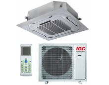 Фото Кондиционер IGC ICX-V18HDC/U, 50 м?, 12 BTU, инверторный, пульт ДУ, зимний комплект  — купить в Москве