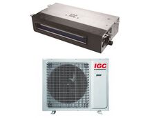 Фото Канальный кондиционер IGC IDX-V36HDC/U, инверторный, площадь 80-120 м?, R 410А  — купить в Москве