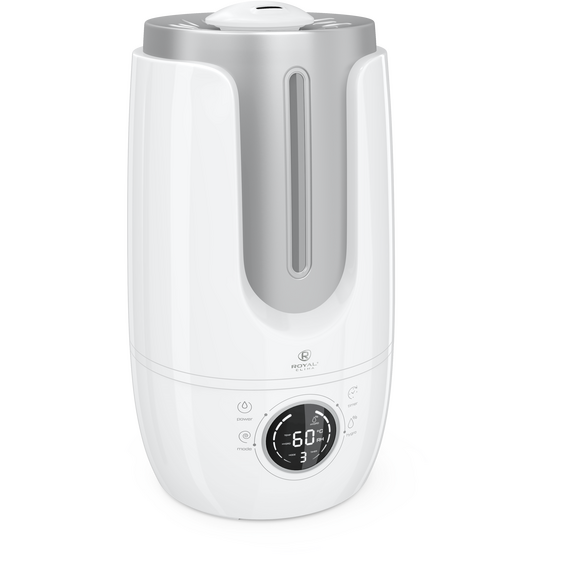 Фото Увлажнитель воздуха с функцией ароматизации Royal Clima RUH-AN300/4.0E-SV, белый/серебристый , изображение 3 — купить в Москве