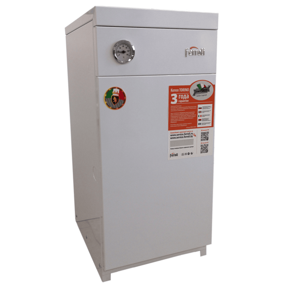 Фото Котел газовый Ferroli TORINO 7,5 энергонезависимый, напольный, 1 конт, откр. кам. сгор. , изображение 4 — купить в Москве