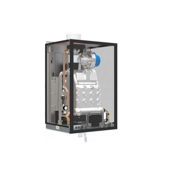 Фото Котел газовый Ferroli FORCE W 80 конденсационный, настенный, 1 конт, закр. кам. сгор. , изображение 3 — купить в Москве