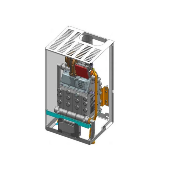 Фото Котел газовый Ferroli FORCE W 80 конденсационный, настенный, 1 конт, закр. кам. сгор. , изображение 4 — купить в Москве