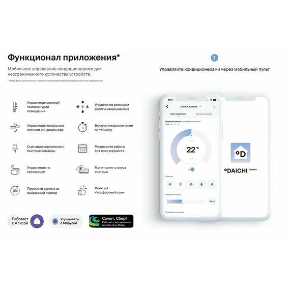 Фото Модуль управления Daichi DW11-BL для кондиционеров, WiFi контроллер , изображение 7 — купить в Москве
