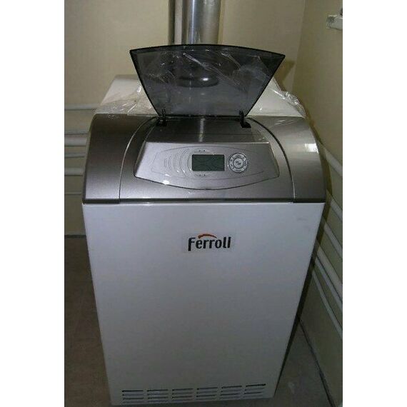 Фото Котел газовый Ferroli PEGASUS D 45 с чугунным теплообменником, напольный, 1 конт, откр. кам. сгор. , изображение 9 — купить в Москве