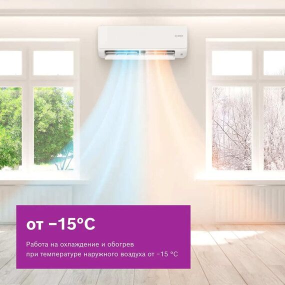 Фото Сплит-система Bosch Climate 6000i CL6001iU-W-53-E/CL6001i-53-E , изображение 6 — купить в Москве