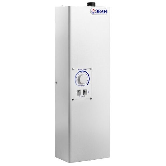 Фото Электрический котел ЭВАН "Warmos Start", 9кВт, 3 ступени мощности, белый , изображение 2 — купить в Москве