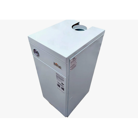 Фото Котел газовый Ferroli TORINO CLASSIC 10 энергонезависимый, напольный, 1 конт, откр. кам. сгор. , изображение 4 — купить в Москве