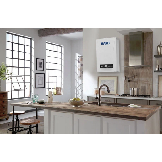 Фото Котел газовый настенный BAXI ECO Nova 24 F, двухконтурный, с закрытой камерой сгорания , изображение 30 — купить в Москве