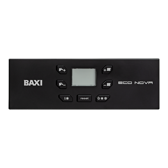 Фото Котел газовый настенный BAXI ECO Nova 14 F, двухконтурный, с закрытой камерой сгорания , изображение 19 — купить в Москве