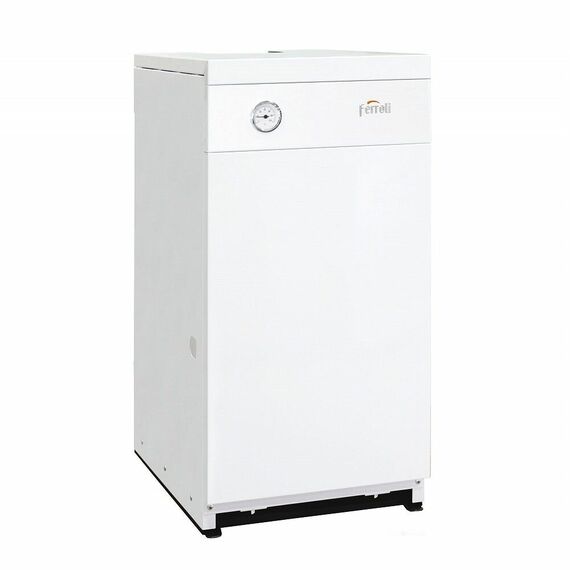 Фото Котел газовый Ferroli TORINO CLASSIC 20 энергонезависимый, напольный, 1 конт, откр. кам. сгор. , изображение 2 — купить в Москве