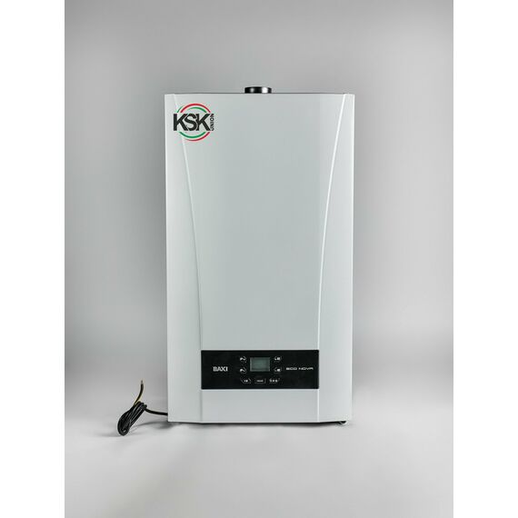 Фото Котел газовый настенный BAXI ECO Nova 24 F, двухконтурный, с закрытой камерой сгорания , изображение 12 — купить в Москве