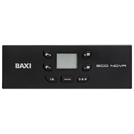 Фото Котел газовый настенный BAXI ECO Nova 24 F, двухконтурный, с закрытой камерой сгорания , изображение 5 — купить в Москве