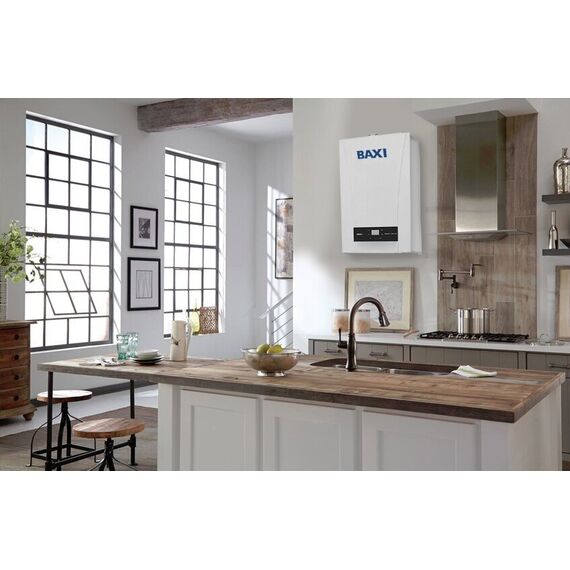 Фото Котел газовый настенный BAXI ECO Nova 18 F, двухконтурный, с закрытой камерой сгорания , изображение 17 — купить в Москве