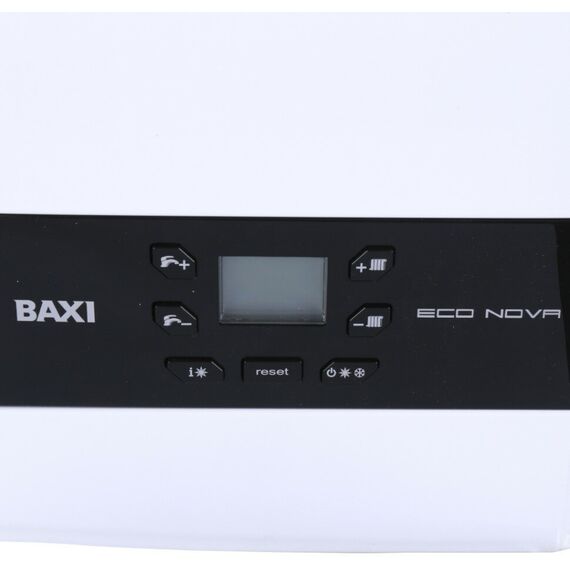 Фото Котел газовый настенный BAXI ECO Nova 18 F, двухконтурный, с закрытой камерой сгорания , изображение 22 — купить в Москве