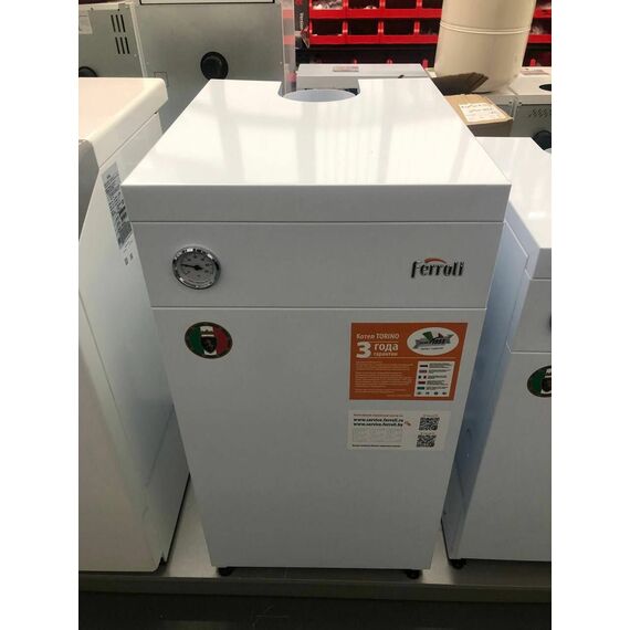 Фото Котел газовый Ferroli TORINO 12,5 энергонезависимый, напольный, 1 конт, откр. кам. сгор. , изображение 16 — купить в Москве
