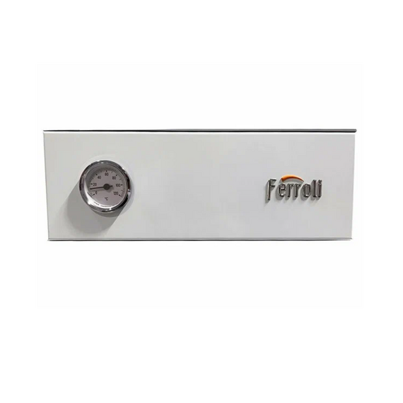 Фото Котел газовый Ferroli TORINO 35 энергонезависимый, напольный, 1 конт, откр. кам. сгор. , изображение 3 — купить в Москве