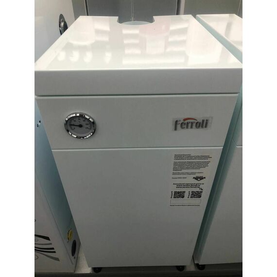 Фото Котел газовый Ferroli TORINO CLASSIC 10 энергонезависимый, напольный, 1 конт, откр. кам. сгор. , изображение 8 — купить в Москве