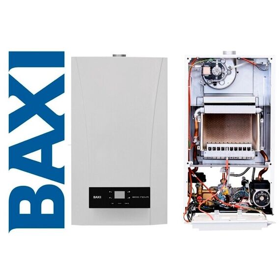Фото Котел газовый настенный BAXI ECO Nova 18 F, двухконтурный, с закрытой камерой сгорания , изображение 13 — купить в Москве