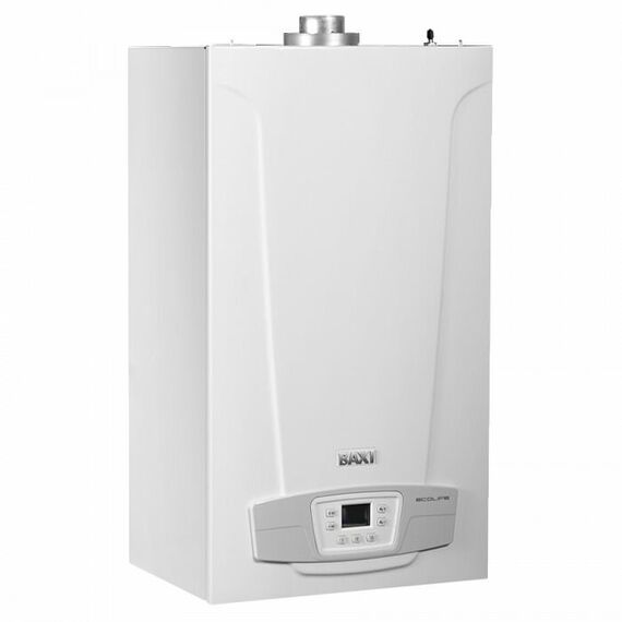 Фото Котел газовый настенный двухконтурный Baxi ECO Life 24 F, закрытая камера сгорания , изображение 3 — купить в Москве