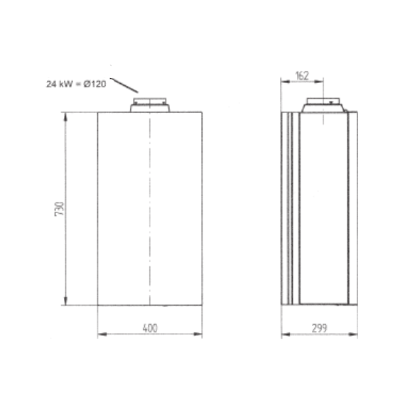 Фото Котел газовый BAXI ECO-4s 10 F (10 кВт) двухконтурный настенный закрытая камера сгорания , изображение 14 — купить в Москве