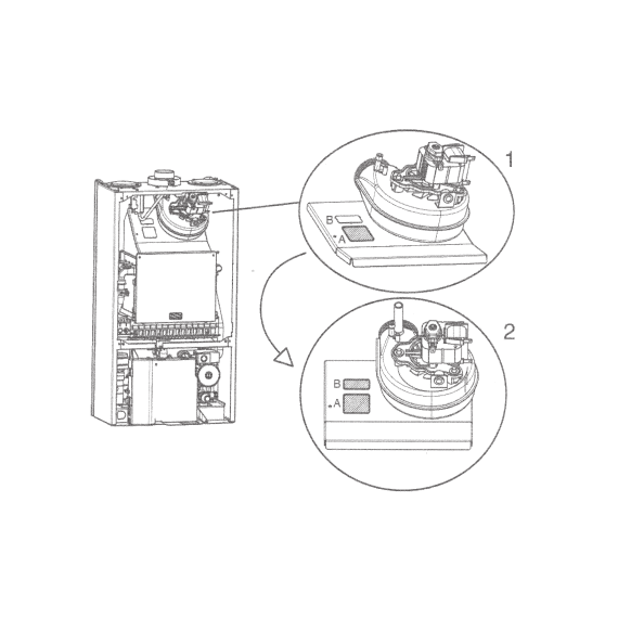 Фото Котел газовый BAXI ECO-4s 18 F (18 кВт) двухконтурный закрытая камера сгорания , изображение 6 — купить в Москве