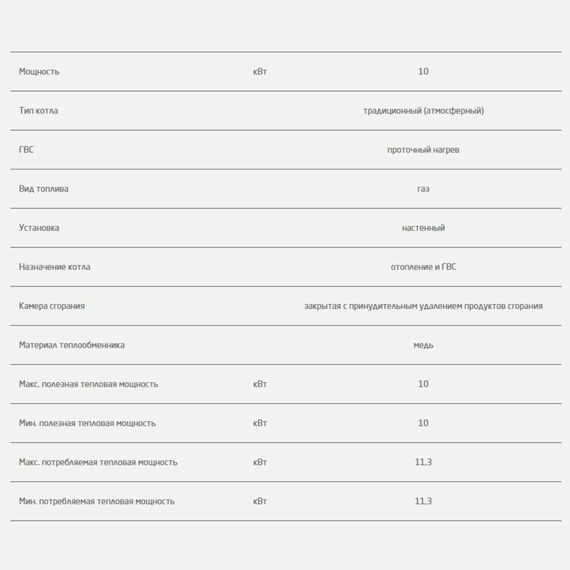 Фото Котел газовый BAXI ECO-4s 10 F (10 кВт) двухконтурный настенный закрытая камера сгорания , изображение 7 — купить в Москве