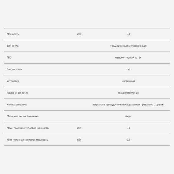 Фото Котел газовый BAXI ECO-4s 1.24 F (24 кВт) одноконтурный настенный закрытая камера сгорания , изображение 5 — купить в Москве