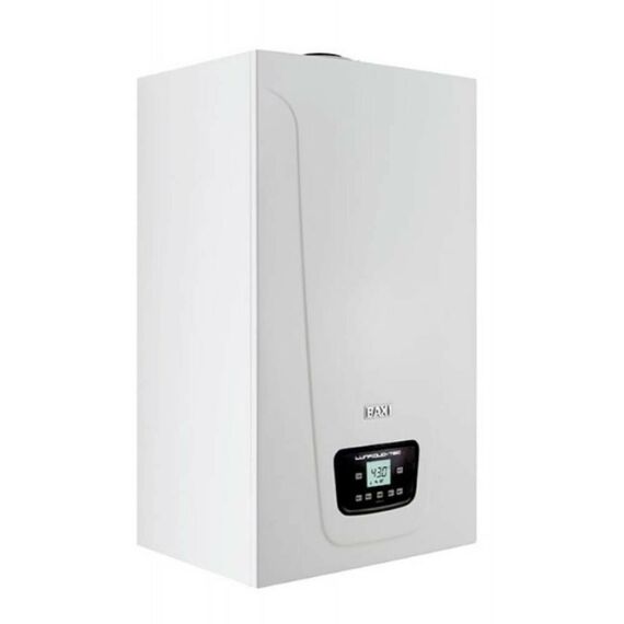 Фото Котел газовый BAXI LUNA DUO-TEC E 1.24 конденсационный, настенный, 1 конт, закр. кам. сгор. , изображение 3 — купить в Москве