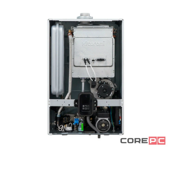 Фото Котел газовый KITURAMI World Alpha C-30 настенный, 2 конт, закр. кам. сгор, медь , изображение 6 — купить в Москве