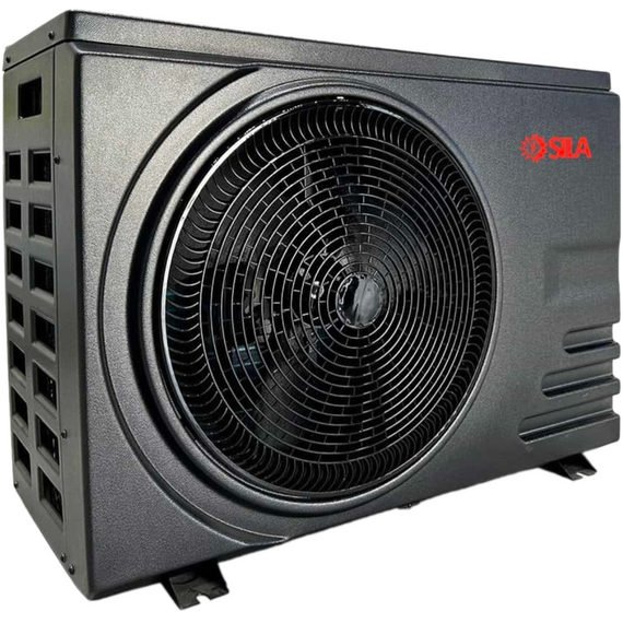 Фото Тепловой насос для бассейна SILA AM-28 IS 380V (НC), наружный блок , изображение 2 — купить в Москве