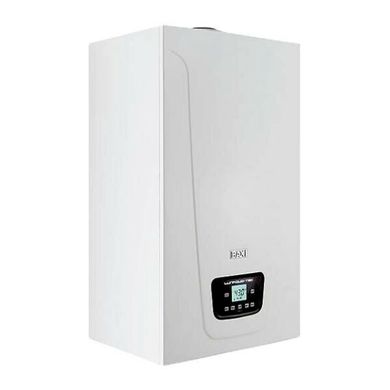 Фото Котел газовый BAXI LUNA DUO-TEC E 40 конденсационный, настенный, 2 конт, закр. кам. сгор. , изображение 2 — купить в Москве