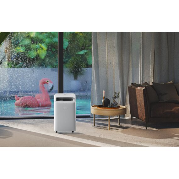 Фото Мобильный кондиционер Hisense AP-09CW4GNCS00, охлаждение, площадь 18м?, белый , изображение 5 — купить в Москве