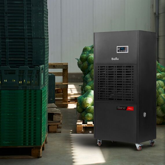 Фото Осушитель воздуха промышленный Ballu Sand hill BDH-240LE колонного типа , изображение 9 — купить в Москве