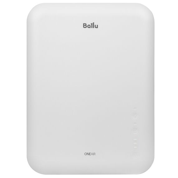 Фото Очиститель воздуха приточный Ballu ONEAIR ASP-80, настенный, HEPA-фильтр, 30 м2 c нагревательным элементом , изображение 2 — купить в Москве