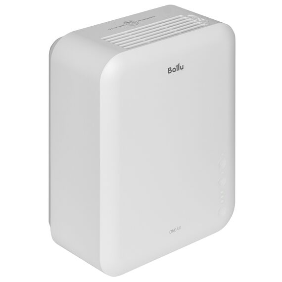 Фото Очиститель воздуха приточный Ballu ONEAIR ASP-80, настенный, HEPA-фильтр, 30 м2 c нагревательным элементом , изображение 5 — купить в Москве