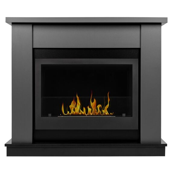 Фото Каминокомплект: Биокамин Firelight BFP/P-1015 XS+Canto Long графит, черный , изображение 2 — купить в Москве
